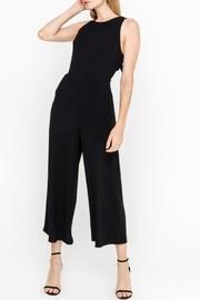  Black Back-tie Jumpsuit