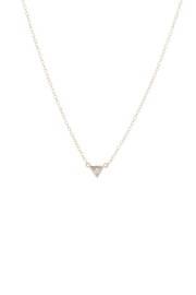  Tiny Triangle Necklace