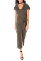  Tie Front Pantsuit