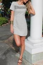  Heather Embroidered Dress