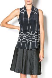  Pleat Front Top