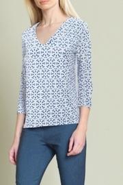  Silky Pixel Top