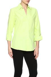  Honeydew Button Up Blouse