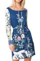 Malene Satin-wave Dress