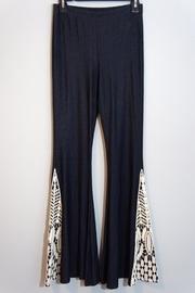  Denim-spandex Bell Bottoms