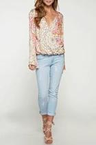  Stamp Paisley Top