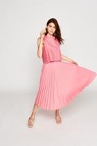  Pleated Rose Skirt
