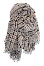  Heathered Plaid Scarf