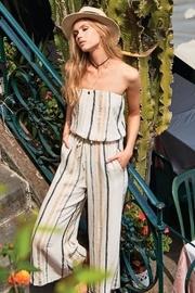  Coulotte Tie Jumpsuit