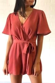  Rust Tie Romper