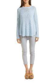  Shirt Tail Crew Top