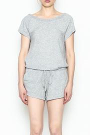  Grey Cowlback Romper