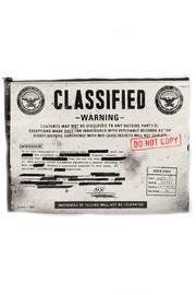  Classified Zipper Pouch