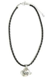  Western-hat Leather Necklace