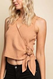  Buckle Tie Top