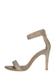 Agata Beige Suede Heel