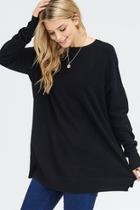  Flowey Black Sweater