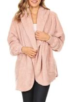  Dusty Pink Bear Coat