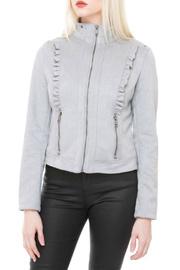  Ruffle Detail Jacket