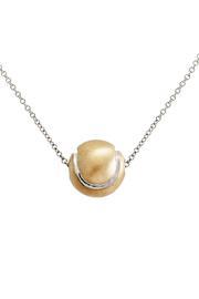  Tennisball 14k Necklace