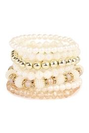  Rhinestone Multi Beaded Bracelet
