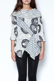  Stripes And Circles Top