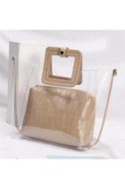  Pvc Transparent Waterproof Summer Bag-3 Colors