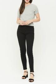  Millerville Elastic Scrunched Hem Top