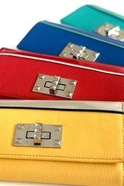 Blue Leather Wallet