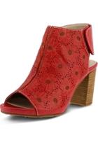  Red Sandal Bootie