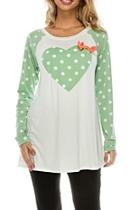  Heart Detail Tunic