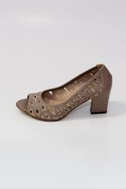  Peep-toe Block Heel