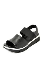  Black Cushy Sandal