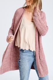 Pink Knit Cardigan