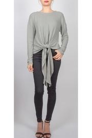  Laura Tie-front Sweater