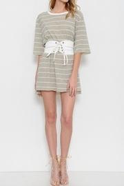  Corset T-shirt Dress
