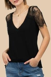  Scallop Raglan Knit