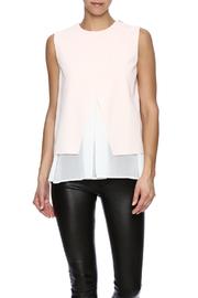 Blush Pink Peplum Top