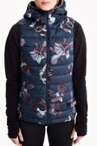  Blue Floral Vest