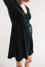 Linda Velvet Tie Dress