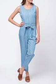  Denim Jumpsuit With-belt
