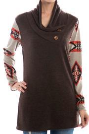  Cowl Neck Tunic