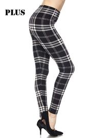  Plus Plaid Legging
