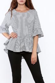  Stripe Flare Top
