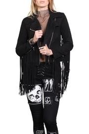  Black Fringe Jacket