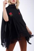  Embroided Poncho