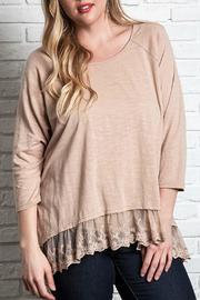  Lace Detail Shirt