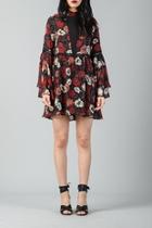  Inset Panel Dress