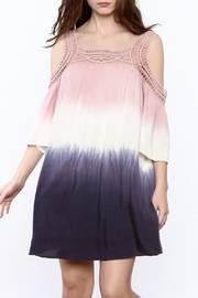  Pink Dip-dye Dress