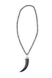  Marble Horn Necklace